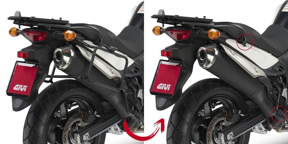 GIVI PLR3101 SUZUKI DL 650 V-STROM (11-16) YAN ÇANTA TAŞIYICI