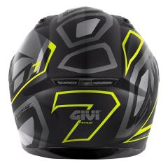 GIVI 50.7 PROTON MAT TITANIUM-SARI KASK MAT TITANIUM-SARI - XL