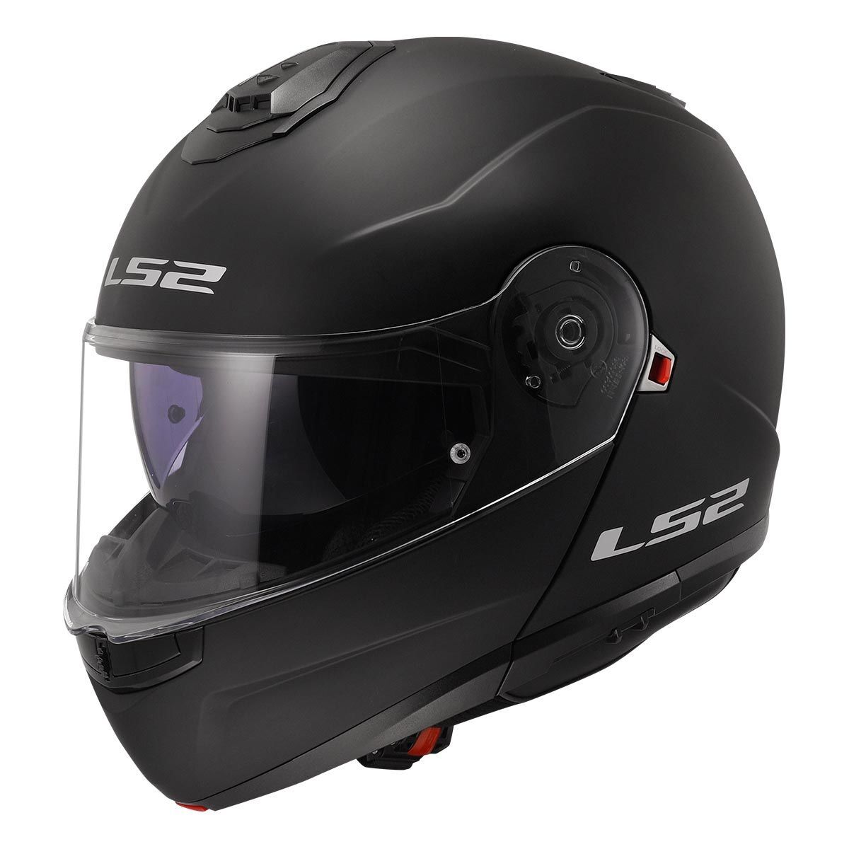 LS2 STROBE 2 MAT SİYAH KASK MAT SIYAH - XXL