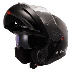 LS2 STROBE 2 SİYAH KASK SIYAH - S