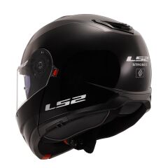 LS2 STROBE 2 SİYAH KASK SIYAH - XXL