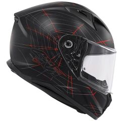 GIVI 50.7 PHOBIA MAT SİYAH-KIRMIZI KASK MAT SIYAH-KIRMIZI - XL
