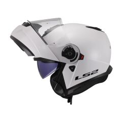 LS2 STROBE 2 BEYAZ KASK BEYAZ - XS