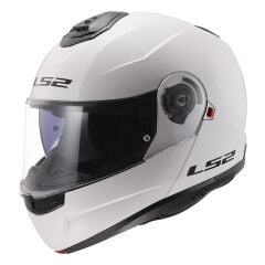 LS2 STROBE 2 BEYAZ KASK BEYAZ - M