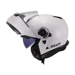 LS2 STROBE 2 BEYAZ KASK BEYAZ - M