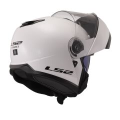 LS2 STROBE 2 BEYAZ KASK BEYAZ - XL