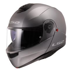 LS2 STROBE 2 MAT TITANIUM KASK MAT TITANIUM - L