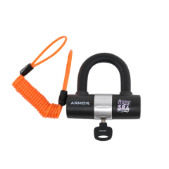 Armor 714 MV Military Serisi Çelik Zincir 1.80 mt. (14mm) + U Kilit (16mm)