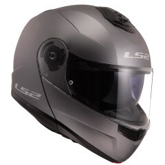 LS2 STROBE 2 MAT TITANIUM KASK MAT TITANIUM - 3XL