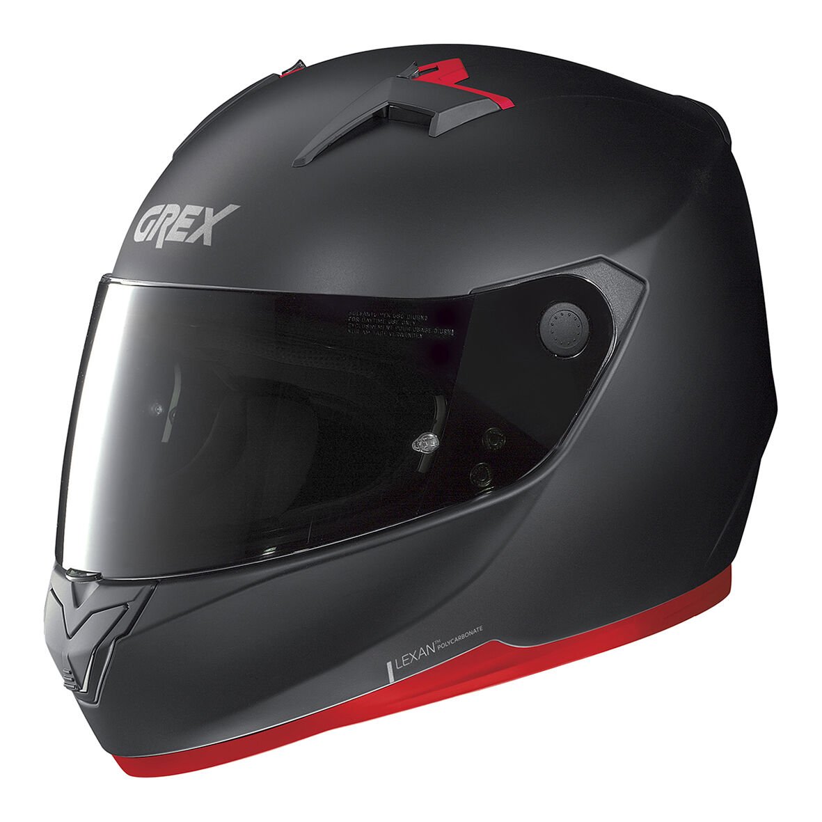 Grex G6.2 K-SPORT (10) KAPALI KASK MAT SİYAH ( SİYAH VİZÖR HEDİYELİ) L
