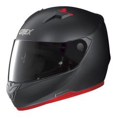 Grex G6.2 K-SPORT (10) KAPALI KASK MAT SİYAH ( SİYAH VİZÖR HEDİYELİ) L